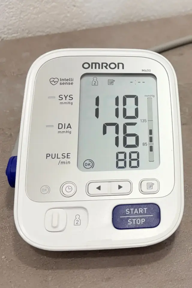 Omron Blutdruckmessgerät für die Blutdruckmessung
